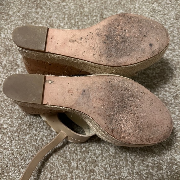 Coach Wedge Sandals in Tan Size 7 - Picture 2 of 6